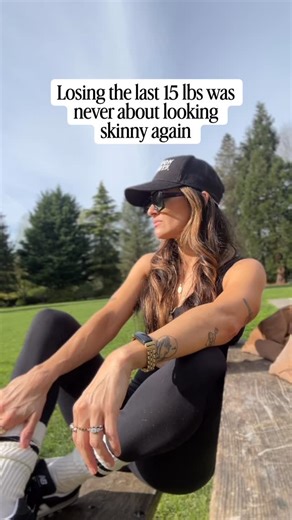 Selena Cruz | Women’s Fitness & Nutrition Coach on Instagram: "I didn’t know it at the time. But losing the last 15 lbs I was stuck with wasn’t about getting skinny again. It was the identity shift that came with it. It was about NOT joining the club of miserable women getting older, fatter and more bitter bc they think they “can’t do anything about it.” It was about no longer asking my husband “Am I the same size as HER?” (Ashamed to admit this one) It was about shopping at Zara and the worst p