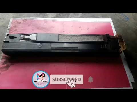How To Clean Waste Toner Container in Xerox wordcentre 7435,7525,7545,7830,7855,7945,8025,8135