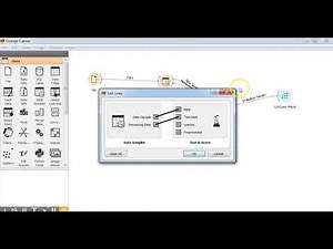KNN demonstration in Orange