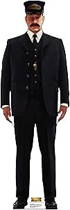 Cardboard People Conductor Life Size Cardboard Cutout Standup - The Polar Express (2004 Film)