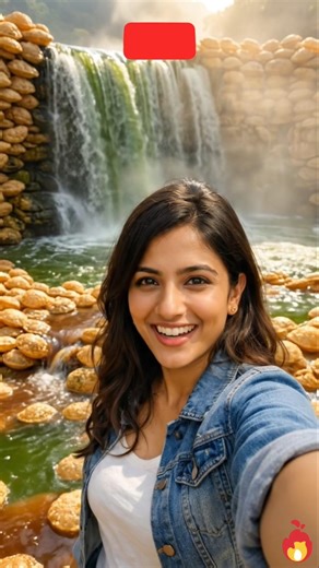 Pani Puri Lover ka Sapna! 😍 AI ne banaya Pani Puri City! 🎡