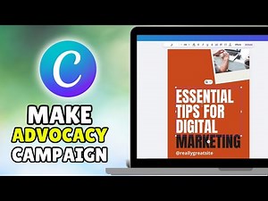 How To Make Advocacy Campaign In Canva (2026) – Full Guide