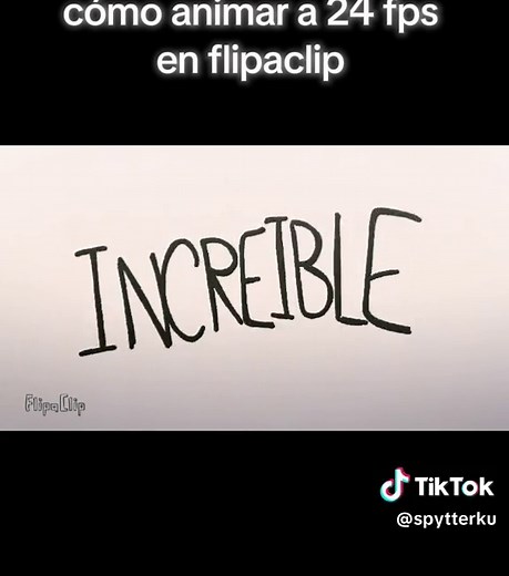 Tutorial de animación en 24fps con Flipaclip