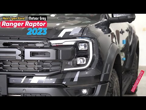 MEET the Meteor Gray of the new-gen Ford Ranger Raptor 2023 |exterior &interior review with price