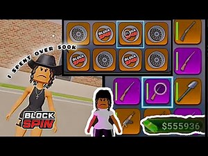 I SPENT 500K ON RIMS TO TAKE LOOT IN ROBLOX BLOCKSPIN