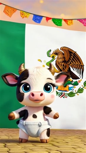 ¡La Vaca Lola Visita México! 🇲🇽🐮🎶💃🌵✨ ¡Viva México! 🎉🌵 La Vaca Lola 🐮 llega al país del mariachi 🎺, los sombreros 🎩 y los colores más vivos del mundo 🌈. Baila al ritmo del jarabe tapatío 💃, prueba tacos deliciosos 🌮 y disfruta del sol latino ☀️. #LaVacaLola #MéxicoLindo #FiestaMexicana #cartoon #NiñosFelices | Los Mini Monstruos Adorables