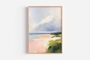 Original Abstract Ocean Art, Large Abstract Beach Painting, Modern Beach Decor, Coastal Wall Art Modern Abstract Painting, Ocean Fine Art - Etsy