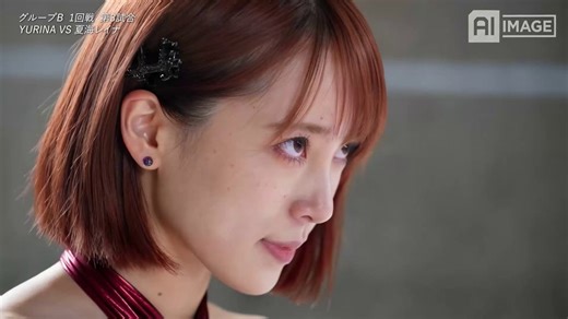 ▲▼▲ TRINITY CLASH ▼▲▼▲ ⚡️ Bグループ 1回戦 第3試合⚡️🩸 YURINA VS 🌴 夏海レイナ――試合開始。ゴングが鳴った瞬間、会場の空気が一気に張り詰める。重厚なプレッシャーを放つYURINA。対するは、太陽のようなエネルギーをまとった夏海レイナ。じりじりと距離を詰める両者。先に動いたのはレイナ。軽快なフットワークで間合いを揺らす。しかし、YURINAは微動だにしない。一瞬の踏み込み――鋭いカウンターの気配。スピードか、破壊力か。笑顔か、威圧か。リング中央、火花が散る。勝負は、もう始まっている。This movie is AI documentary ,healthy sports entertainment, the pro Wrestling Match serious scene& 100% fictional #SFW #Fictional #digitalart