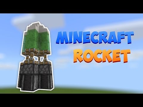 How to make a Working Rocket in Minecraft