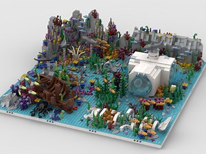 LEGO MOC-35113 Modular Ocean | build from 5 MOCs (Other 2020)