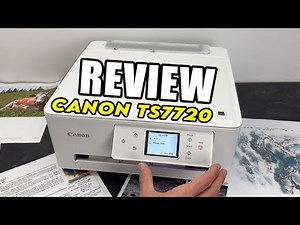 My Review of the Canon Pixma TS7720 Printer : Pros & Cons