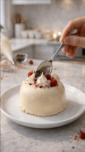 White Chocolate Custard Cake Recipe 🍰 || Soft & Creamy