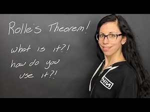 Lesson: Rolle's Theorem