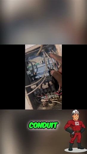 Electrical Panel Upgrade: Smart Breaker & Neutral Wire Trick #shorts