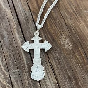 Jewelry inspired by crosses found on Spanish galleon shipwrecks. All museum-quality re-creation crosses are made with a portion of Atocha Silver. We have combined with chain for extra savings. 🎉Save 35% with code: COMBO35 Shop our online treasure store: store.melfisher.com | Mel Fisher's Treasures