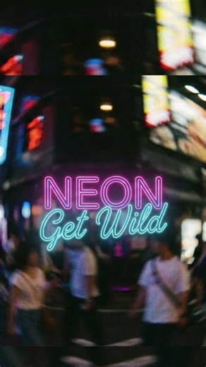 [Tokyo Night Mix – HipHop × EDM BGM] NEON Get Wild - flux-music #shorts #音楽 #stablediffusion