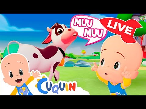 Canciones infantiles de Cleo y Cuquín (8 horas) - Música para niños sin parar ⭐️