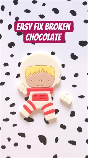 How to Fix Broken Chocolate Decorations from Silicone Molds