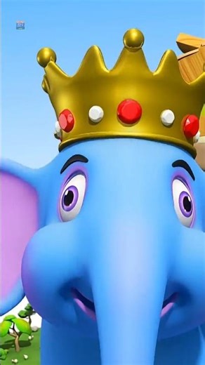 Where is the elephant king?, Kids Hindi Nursery Rhyme #shorts #hathiraja #viral
