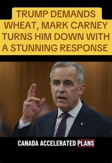 Trump Demands Wheat, Mark Carney Turns Him Down With A Stunning Response