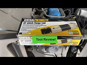 Central Pneumatic Air Punch Flange Tool from Harbor Freight Review