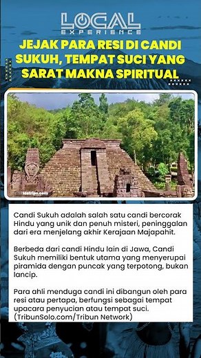 Menguak Misteri Candi Sukuh, Situs Unik yang Berbeda dari Candi Hindu Lain di Jawa