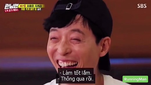 Bé Young Running Man trên TikTok