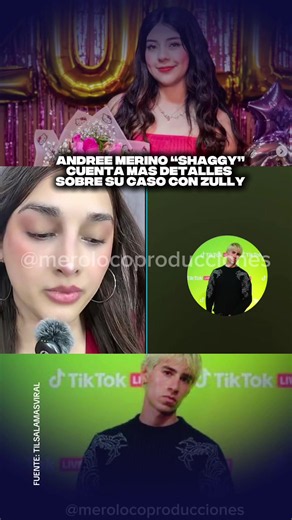ANDREE MERINO “SHAGGY” CUENTA MAS DETALLES SOBRE SU CASO CON ZULLY #zullyy_cs #shaggy #viralperu #tiktokperu