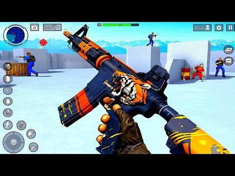 FPS Robot Shooting Gun Game - Anti Terrorist Shooting Game - Android Gameplay