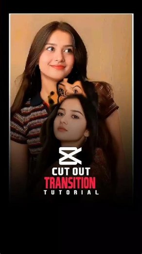 Cutout Transition Tutorial in CapCut🔥#shorts #viralshorts #edit #capcutedit #edit #capcut #editing