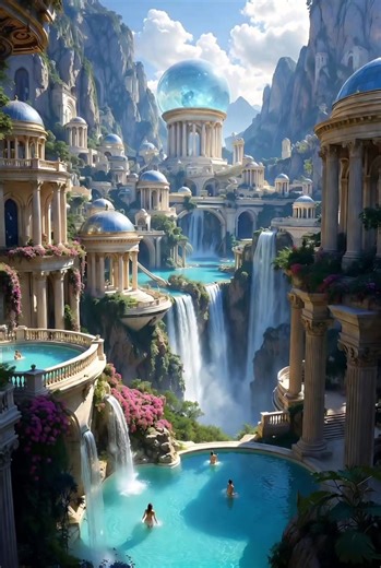 The Dragon of the Magical Water Kingdom. #cinematic #fantasy #dragon #mythical #aiart