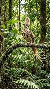 This Bird Has a Perfect Spiral Crown 🐦🤯 #shorts