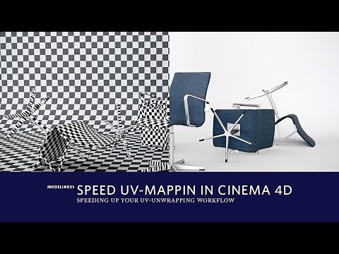 Speed UV-Mapping in Cinema 4D