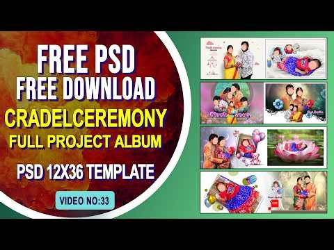 2026 New Free PSD Download CRADEL CEREMONY full project Album Templates12x36 Editable:3-3-2026:33