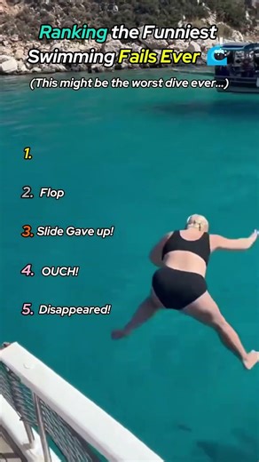 Ranking the Funniest Swimming Fails Ever 🌊