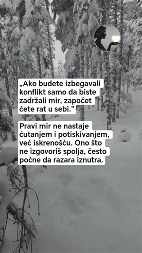 Da li je ćutanje uvek mir — ili ponekad početak unutrašnjeg nemira?