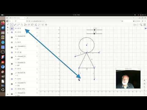 Geogebra - Strichmännchen
