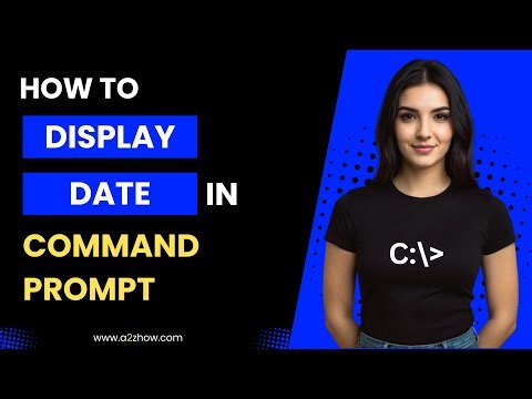 How to Display Date in Command Prompt (CMD)
