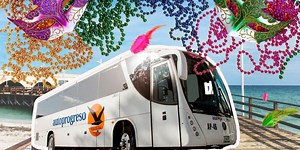 Carnaval de Progreso 2025: así puedes llegar de Mérida al puerto en camión