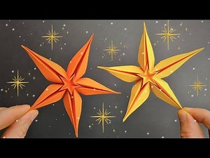 Easy Paper Christmas Star | Super Decoration For Christmas