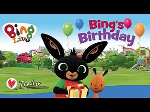Teaser for Bing’s Birthday - a brand-new live stage show - UK Tour