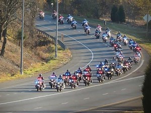 Funeral motorcade Det. Sean Suiter Baltimore City Police