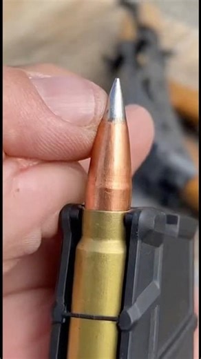 AK-47 armor-piercing cartridge penetration test