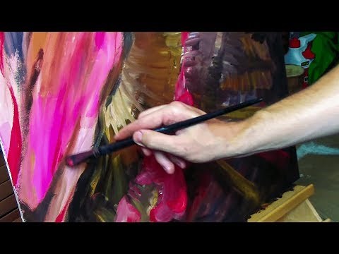 Abstract Oil Painting: Really Anyone Can Do It