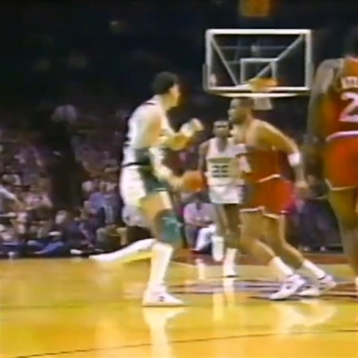 NBA Cobwebs | May 7, 1986: Philadelphia's Charles Barkley forearms Paul Mokeski of the Bucks during Game 5 of the ECSF. Barkley—who finished with a... | Instagram