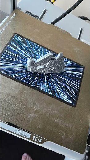 Hueforge x 3D Print: Millennium Falcon Launch | #starwars #hueforge #3dprinting