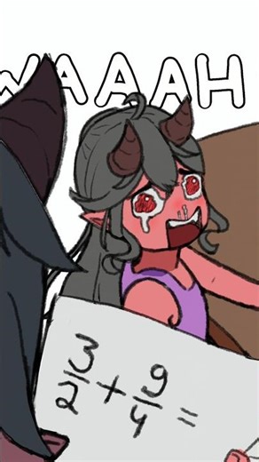 homework trouble/oc comic #art #oc #dnd #artist #artist