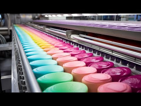 How cake are made in factory | Cake mass production | Cake Factory