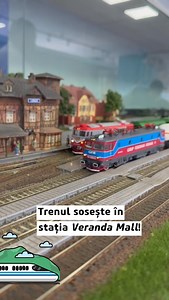 Ciuu-ciuu! Trenul sosește în stația Veranda Mall! 🚂 Pasionat de modelism feroviar clasic, LEGO® sau pur și simplu curios? Te așteptăm să descoperi o lume în miniatură de-a dreptul fascinantă între 27-30 martie! 🏙️ 🔸 Machete feroviare unicat 🔸 Peste 60 metri liniari de șină și reproduceri unice a zonelor și peisajelor din România la scară H0 🔸 Cea mai mare dioramă feroviară LEGO® din România cu o suprafață totala de 20 mp și peste 100 metri liniari de șină 📍 Nivel 1, zona de evenimente (vis