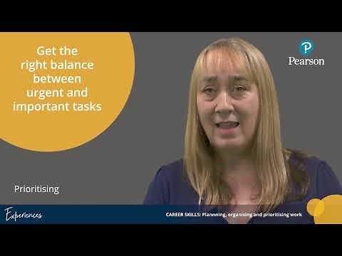 Planning, prioritizing and organizing skills - training videos for teachers